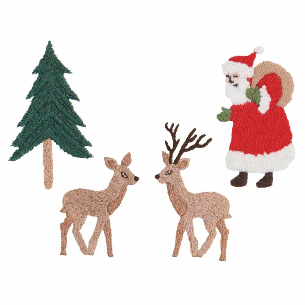 Embroidery Stick and Stitch Kit  - Rico Design - Christmas Forest