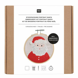 Embroidery Kit  - Rico Design - Santa Claus