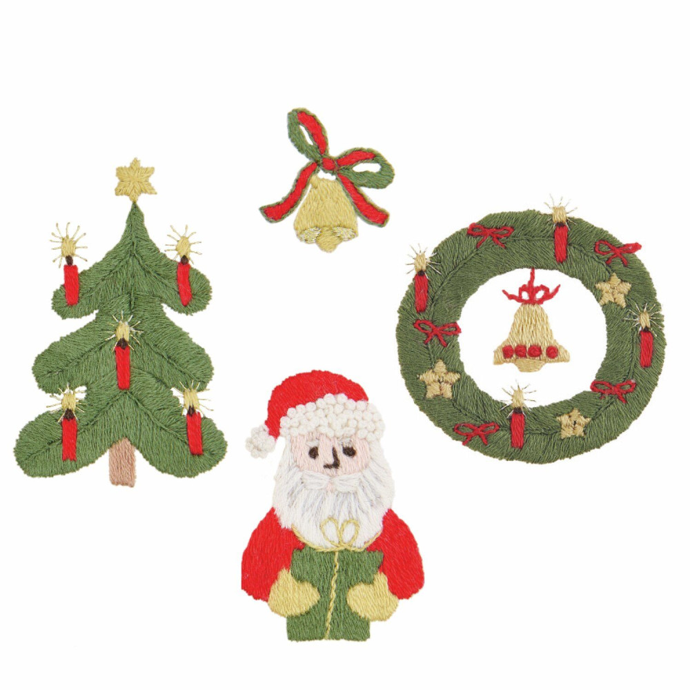 Embroidery Stick & Stitch Kit  - Rico Design - Santa