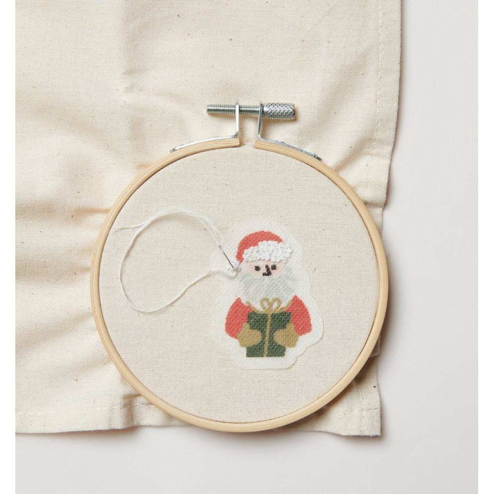 Embroidery Stick & Stitch Kit  - Rico Design - Santa