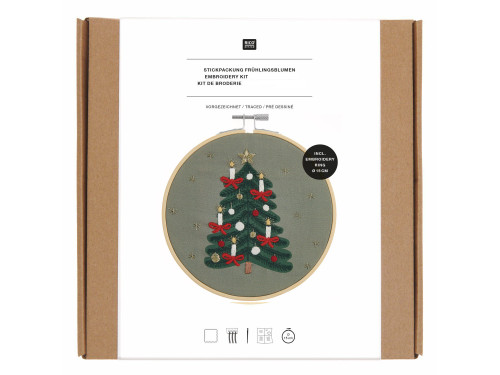 Embroidery Kit  - Rico Design - Christmas Tree