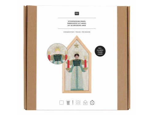 Embroidery Kit  - Rico Design - Angel