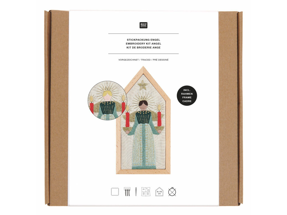 Embroidery Kit  - Rico Design - Angel