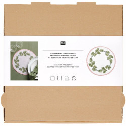 Embroidery Kit - Rico Design - Pine Branches 2