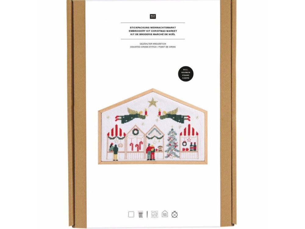 Embroidery Kit  - Rico Design - Christmas Market