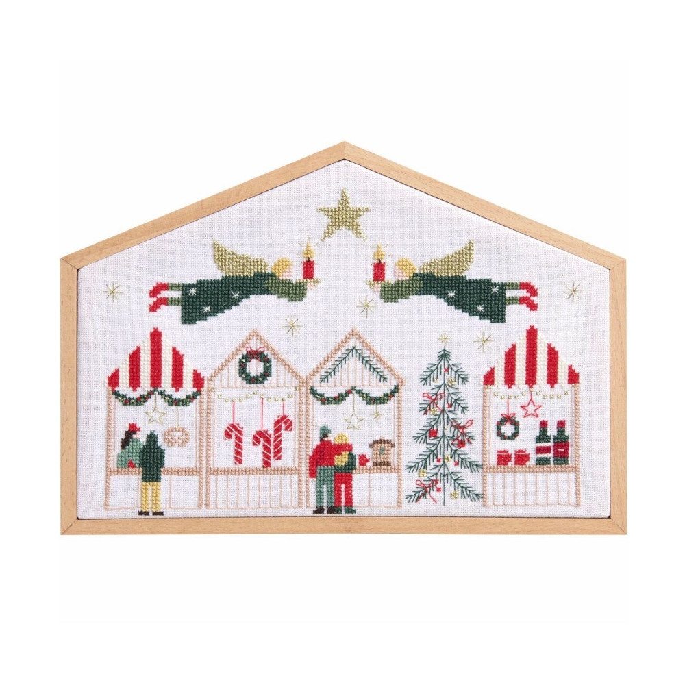 Embroidery Kit  - Rico Design - Christmas Market