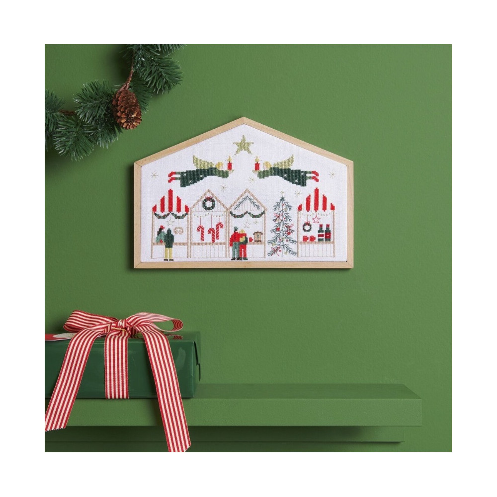 Embroidery Kit  - Rico Design - Christmas Market