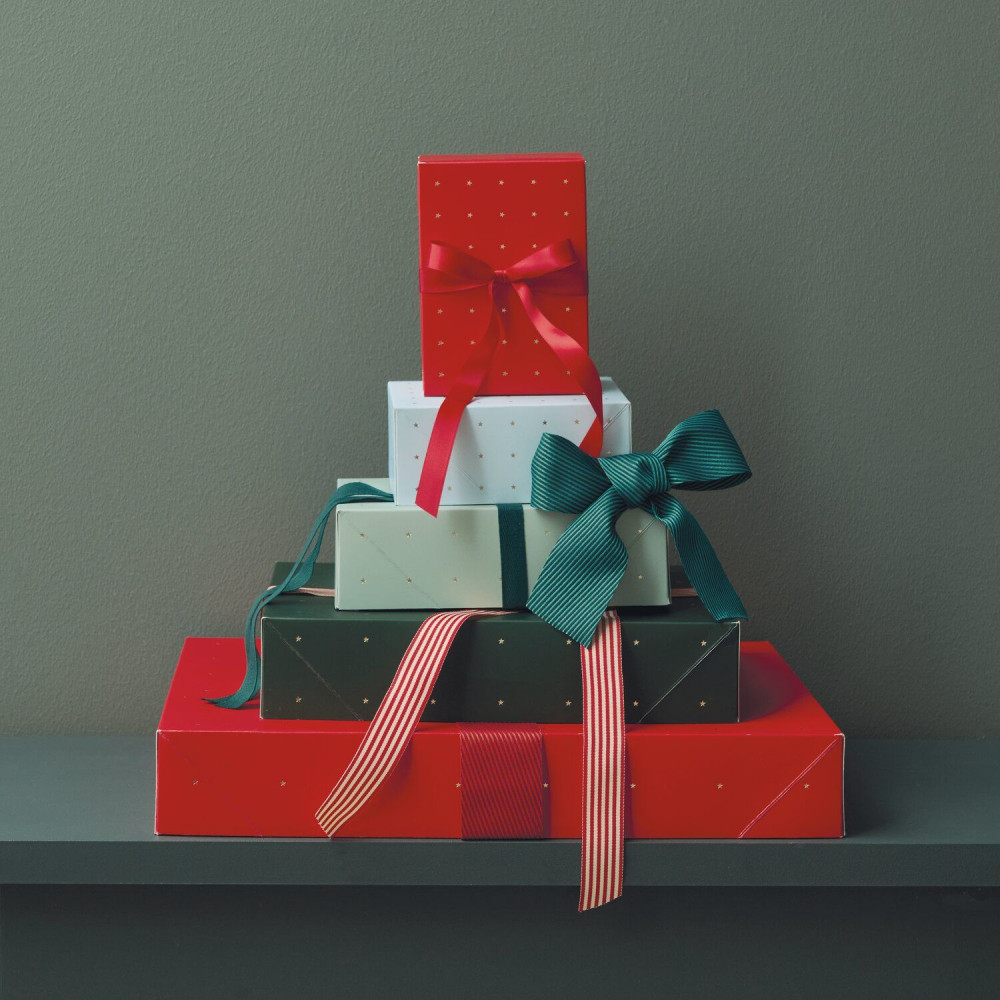 Zestaw pudełek prezentowych Gwiazdki - Rico Design - 5 szt.