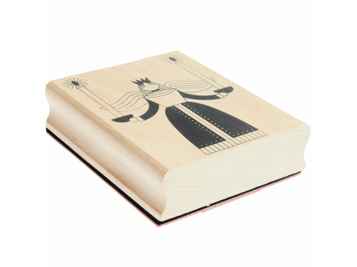 Stempel drewniany Anioł ze świecami - Paper Poetry