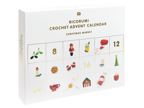 Kalendarz adwentowy do szydełkowania Ricorumi 2025 - Rico Design