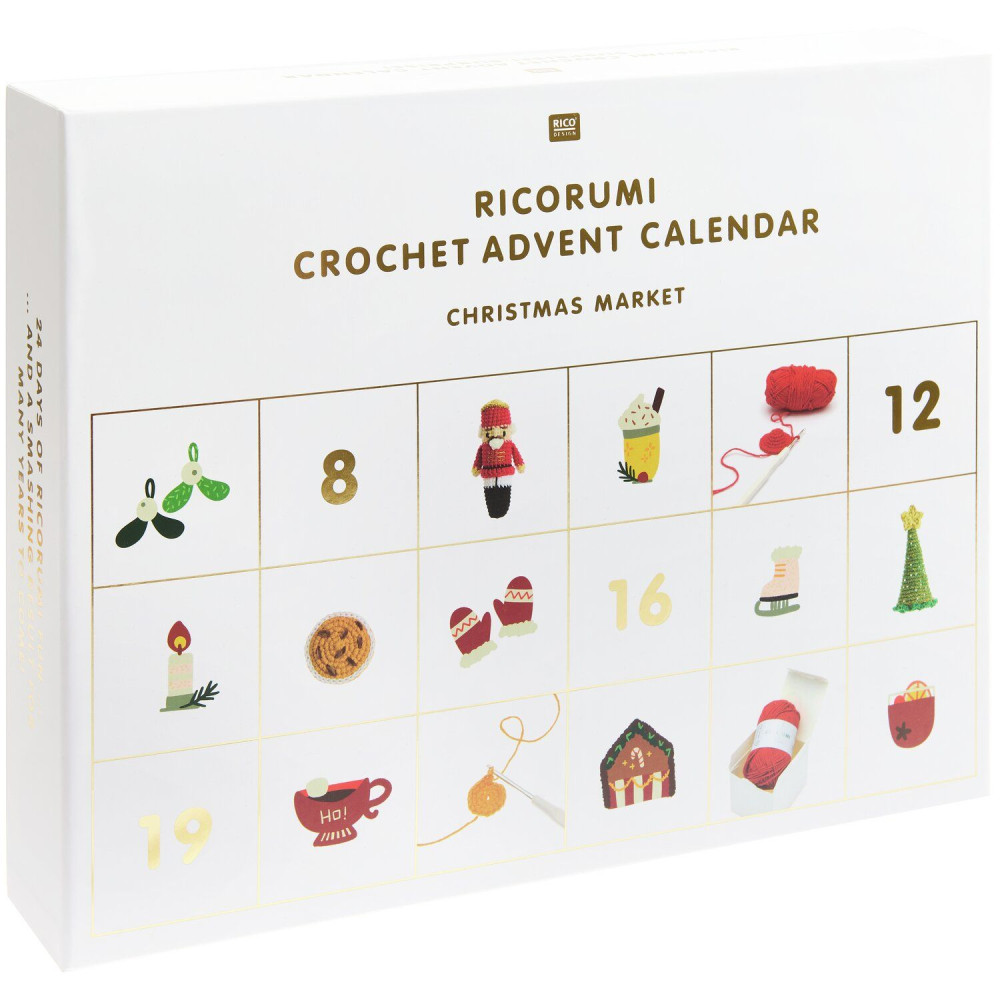 Ricorumi 2025 Advent calendar - Rico Design - 24 pcs.