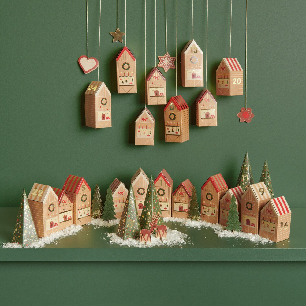 Advent calendar Christmas Market - Rico Design - 24 pcs.