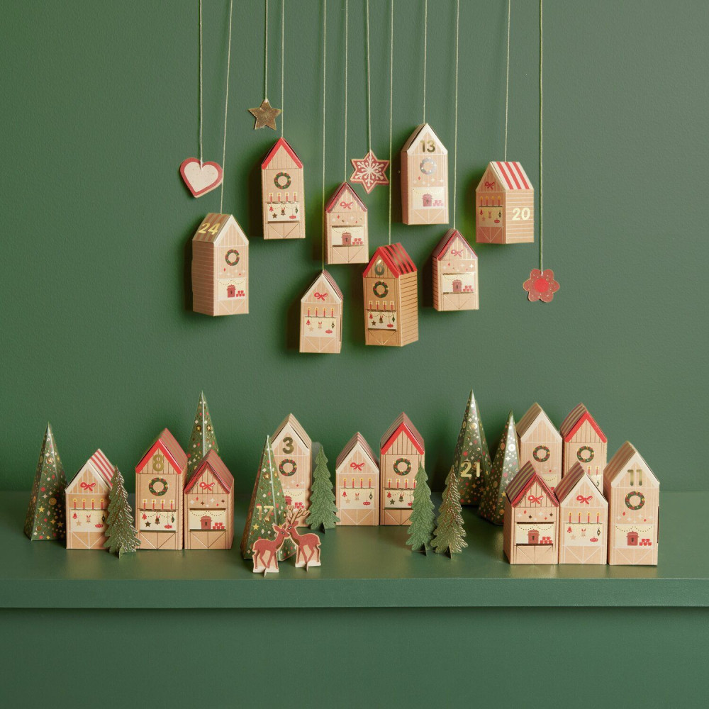 Advent calendar Christmas Market - Rico Design - 24 pcs.