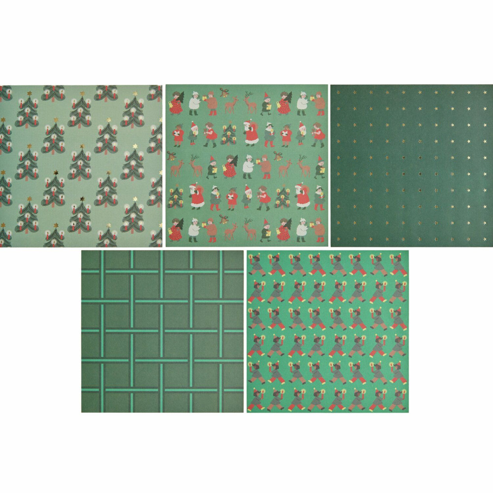 Origami paper Christmas Market - Paper Poetry - 15 x 15 cm 50 sheets