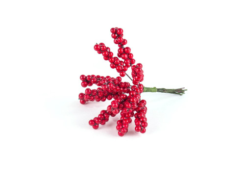 Jarzębina ozdobna na druciku wiązka - 12 szt.