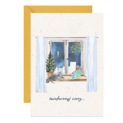 Greeting card A6 - Paperwords - Christmas Calm