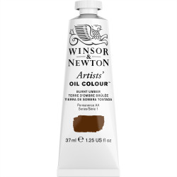 Farba olejna Artists' Oil Colour - Winsor & Newton - Burnt Umber 37 ml