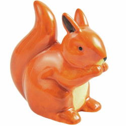 Porcelain figurine Squirrel - Rico Design - 4 x 3,7 x 2,2 cm