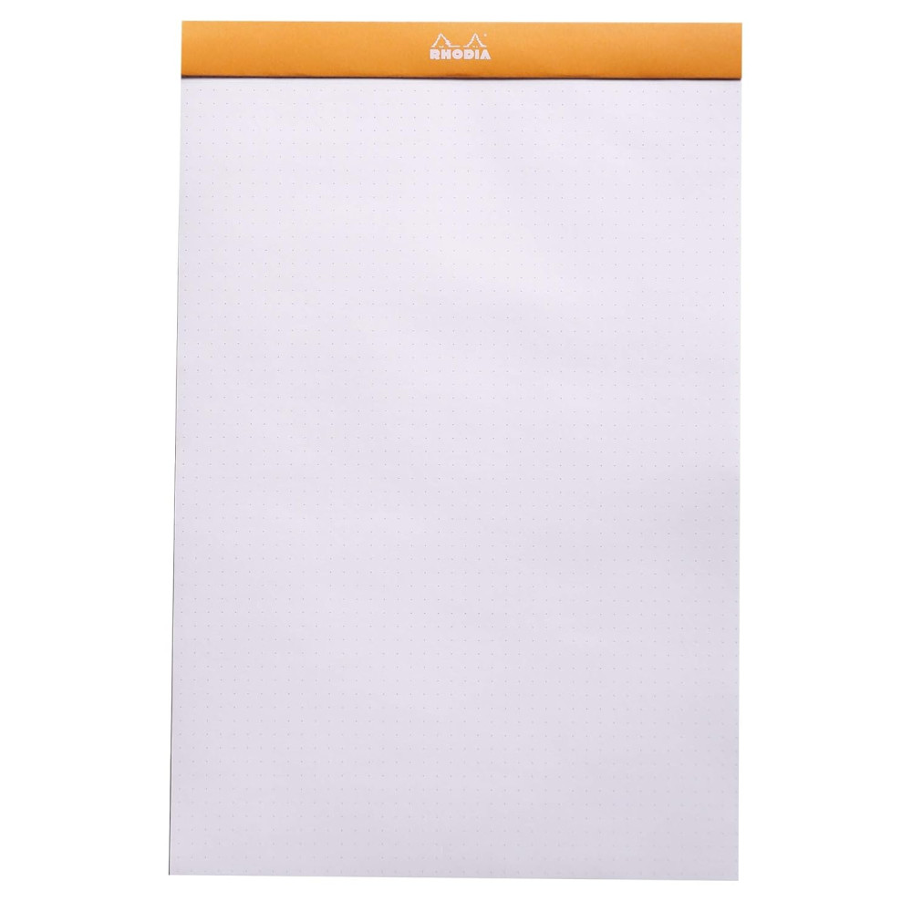 Notebook dotPad - Rhodia - dotted, orange, A4+, 80 g, 80 sheets
