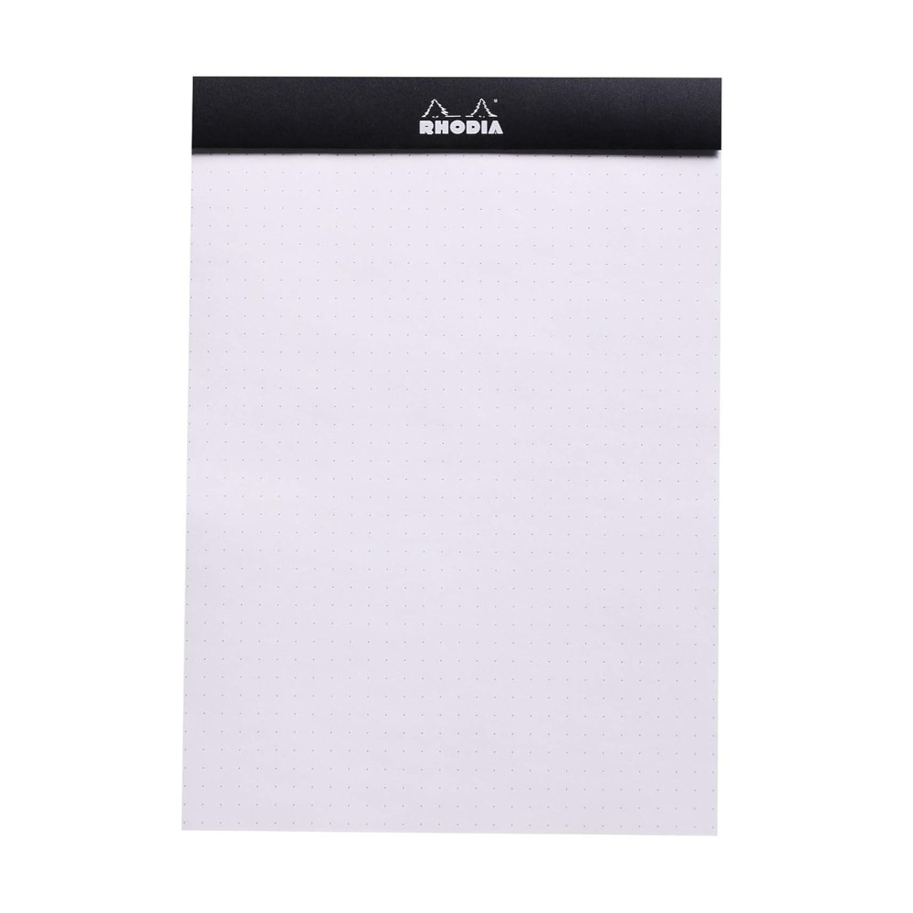 Notebook dotPad - Rhodia - dotted, black, A5, 80 g, 80 sheets