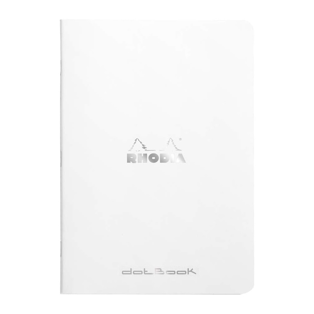 Notebook - Rhodia - dotted, white, A5, 80 g, 48 sheets