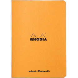 Notebook - Rhodia - dotted, orange, A5, 80 g, 48 sheets