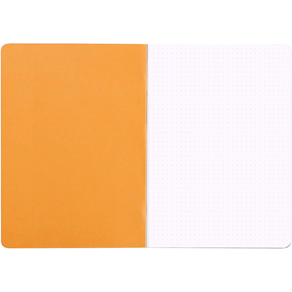 Notebook - Rhodia - dotted, orange, A5, 80 g, 48 sheets