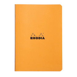 Notebook - Rhodia - lined, orange, A5, 80 g, 48 sheets