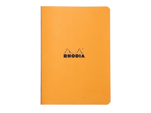 Notebook - Rhodia - lined, orange, A5, 80 g, 48 sheets