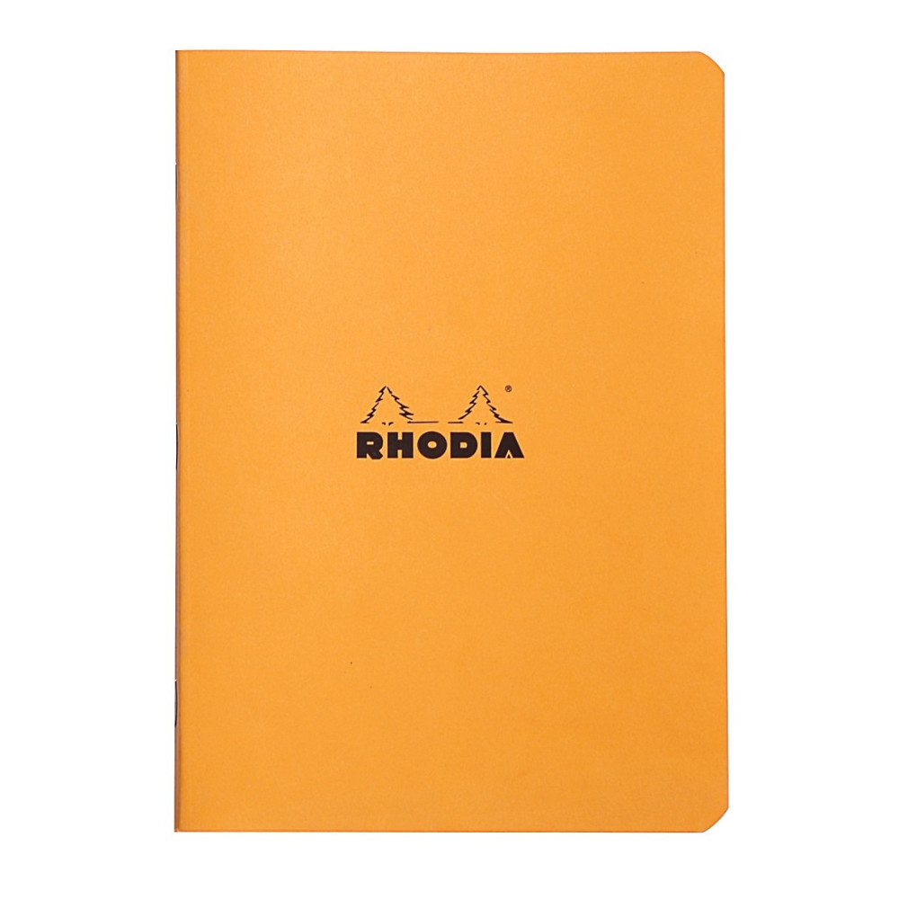 Notebook - Rhodia - lined, orange, A5, 80 g, 48 sheets