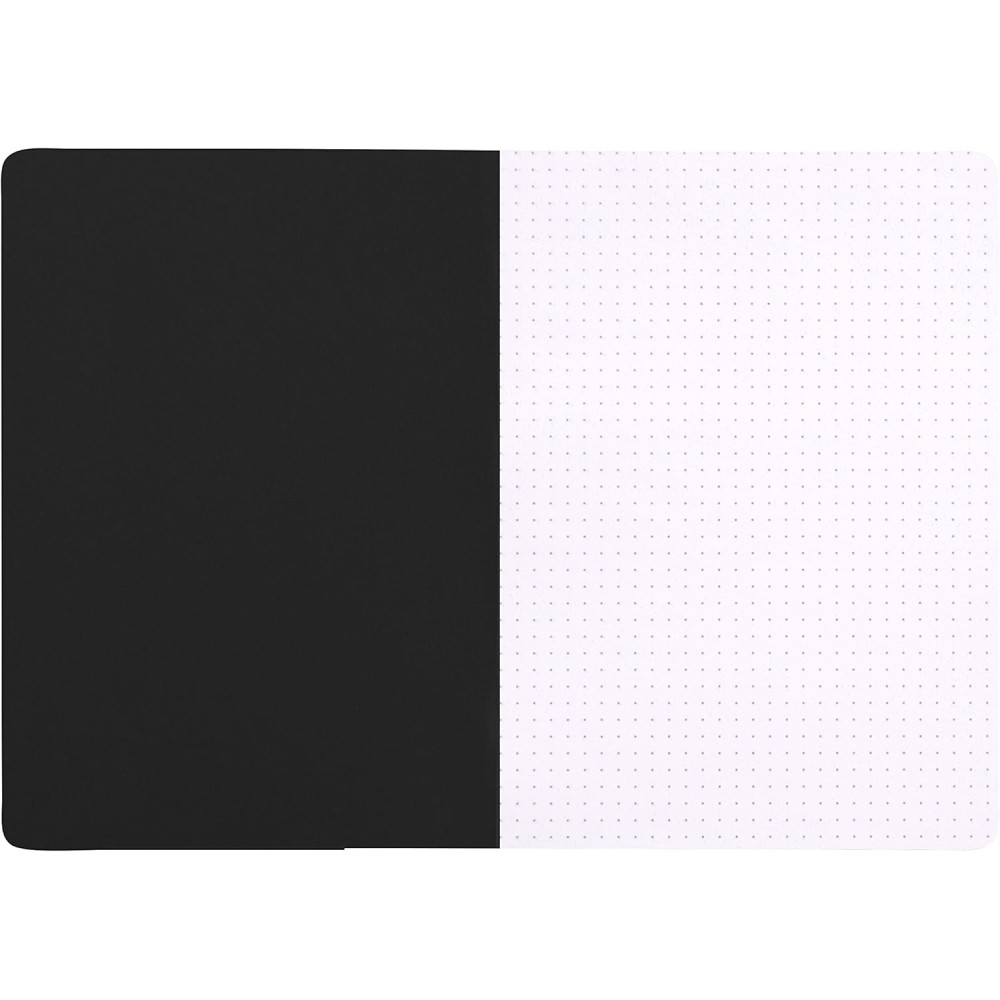 Notebook - Rhodia - dotted, black, A5, 80 g, 48 sheets