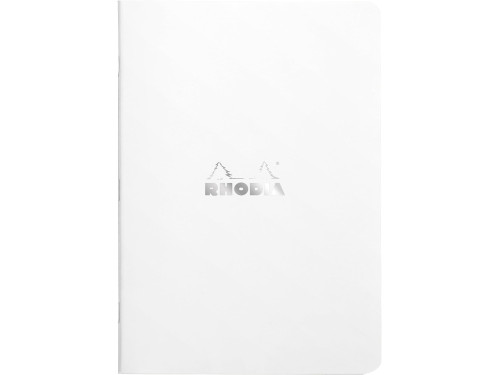 Notes - Rhodia - w kratkę, biały, A5, 80 g, 48 ark.