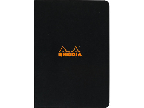 Notes - Rhodia - w linie, czarny, A4, 80 g, 48 ark.