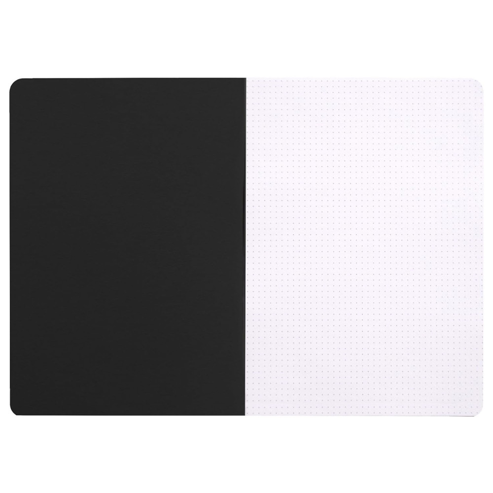 Notebook - Rhodia - dotted, black, A4, 80 g, 48 sheets