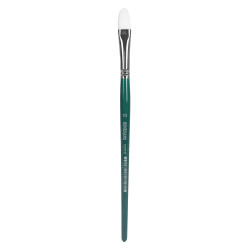 Cat's tongue, synthetic, 1007FR series brush - Renesans - short handle, no. 10