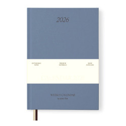 Calendar 2026 limited edition A5 - Jaśnie plan - blue