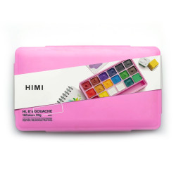 Set of Jelly Cup Pastel Gouache - HIMI - Pink 18 pcs. x 30 g