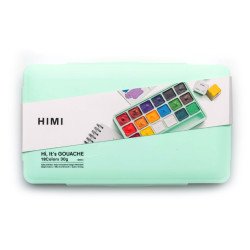 Zestaw gwaszy Jelly Cup Basic Green - HIMI - 18 szt.