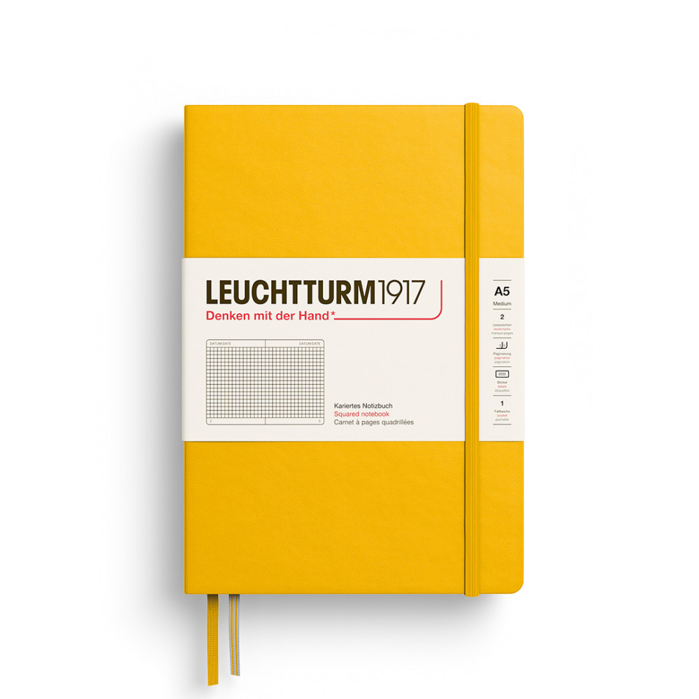 Squared Notebook A5 - Leuchtturm1917 - Sunflower