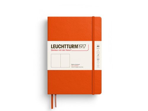 Notatnik gładki A5 - Leuchtturm1917 - Pumpkin