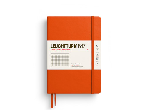 Squared Notebook A5 - Leuchtturm1917 - Pumpkin