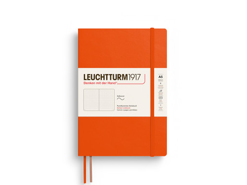 Notatnik w kropki A5 - Leuchtturm1917 - Pumpkin