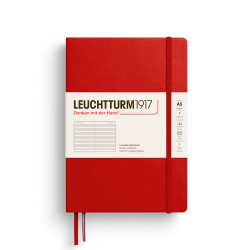 Notatnik w linie A5 - Leuchtturm1917 - Cherry