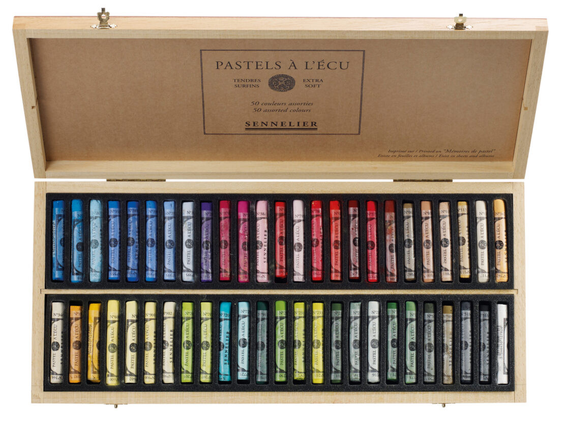 画材 Sennelier extra soft pastels a lecu 50 Set of À L'écu Pastels - Sennelier - 50 pcs.
