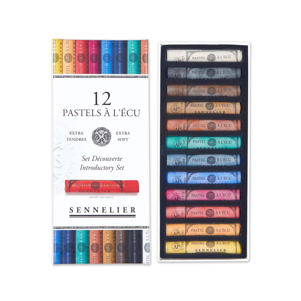 Set of À L'écu Pastels Introductory - Sennelier - 12 pcs.