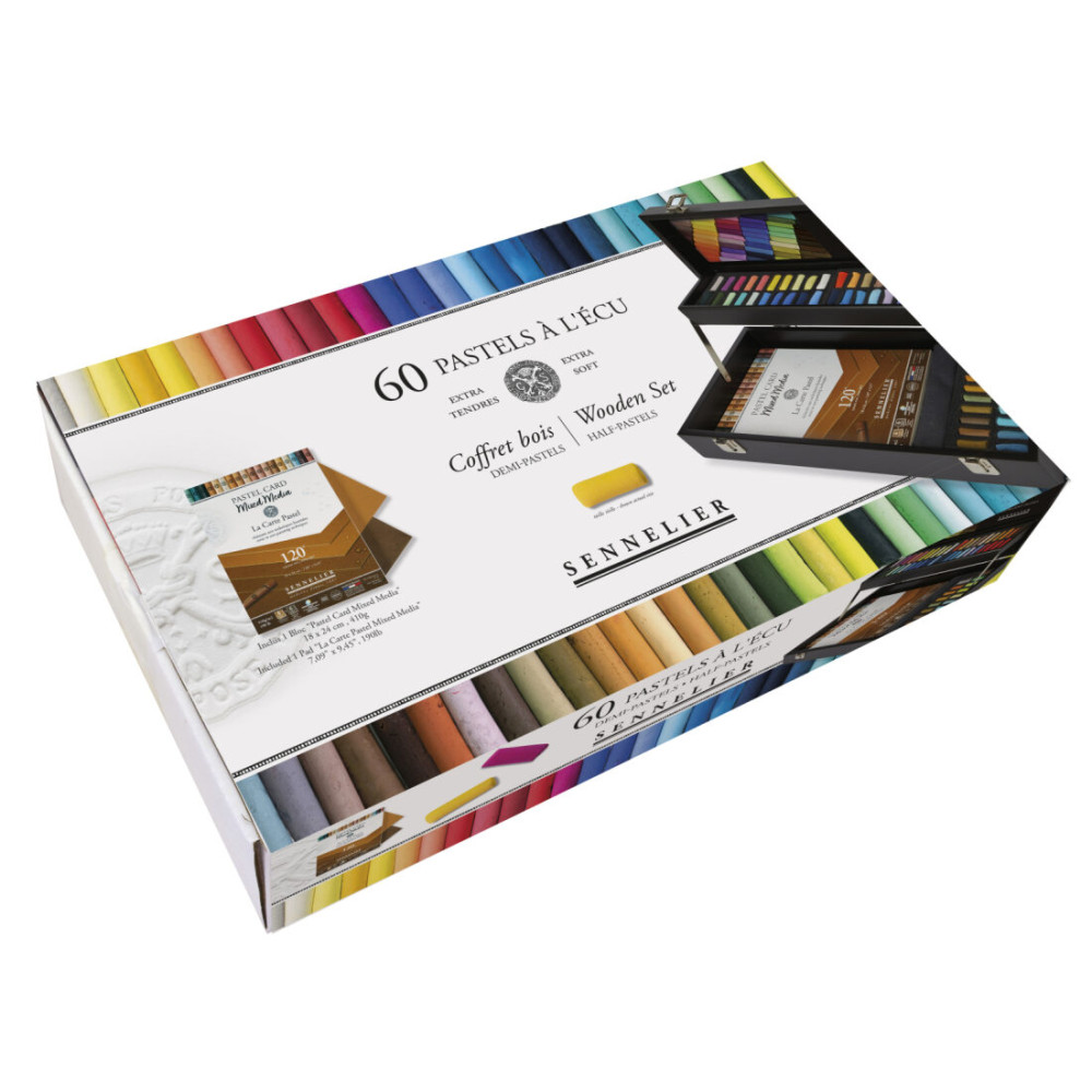Set of À L'écu Demi-Pastels - Sennelier - 60 pcs.