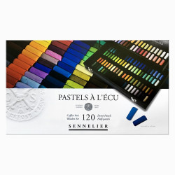 Zestaw połówek pasteli suchych À L'écu - Sennelier - 120 szt.