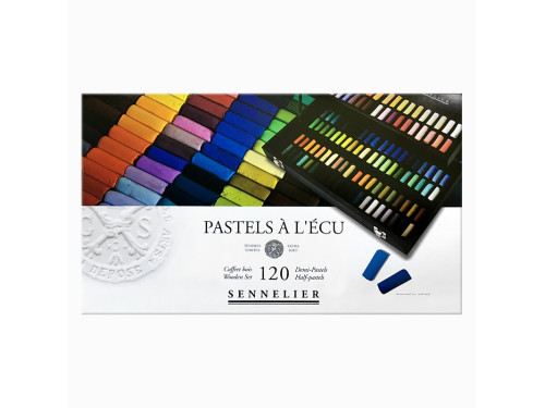 Zestaw połówek pasteli suchych À L'écu - Sennelier - 120 szt.
