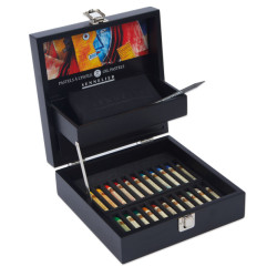 Set of Artist' Oil Pastels with pencil - Sennelier - 24 pcs.