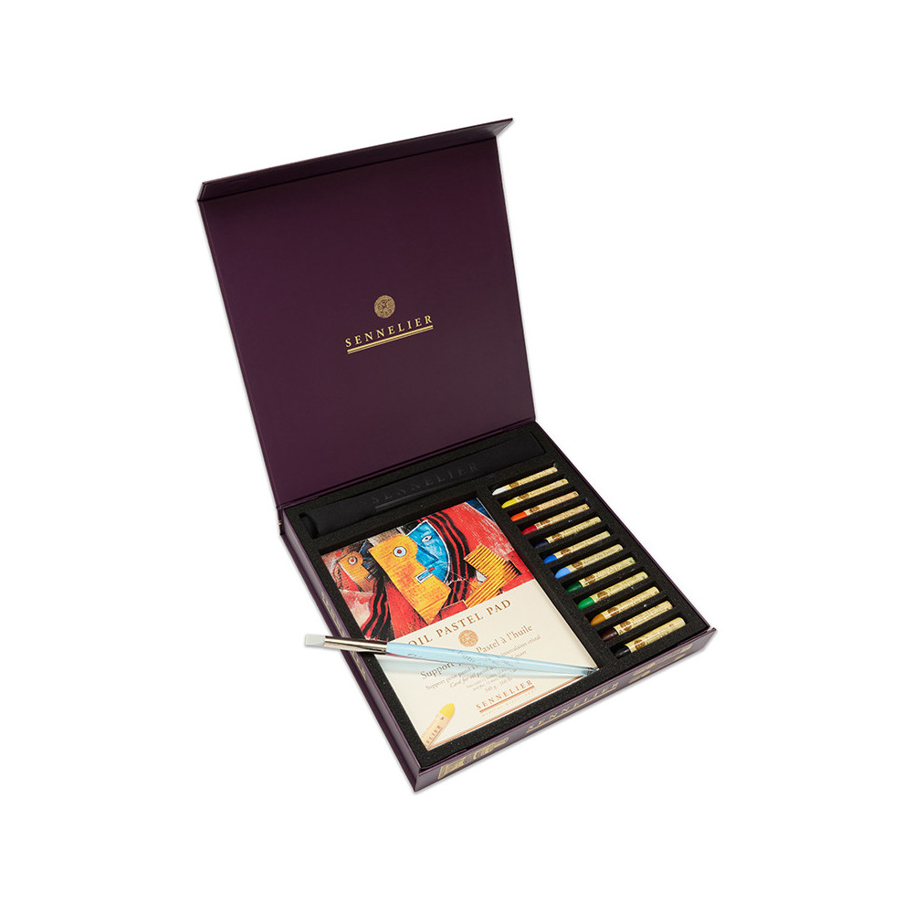 Gift set of Artist' Oil Pastels - Sennelier - 12 pcs.